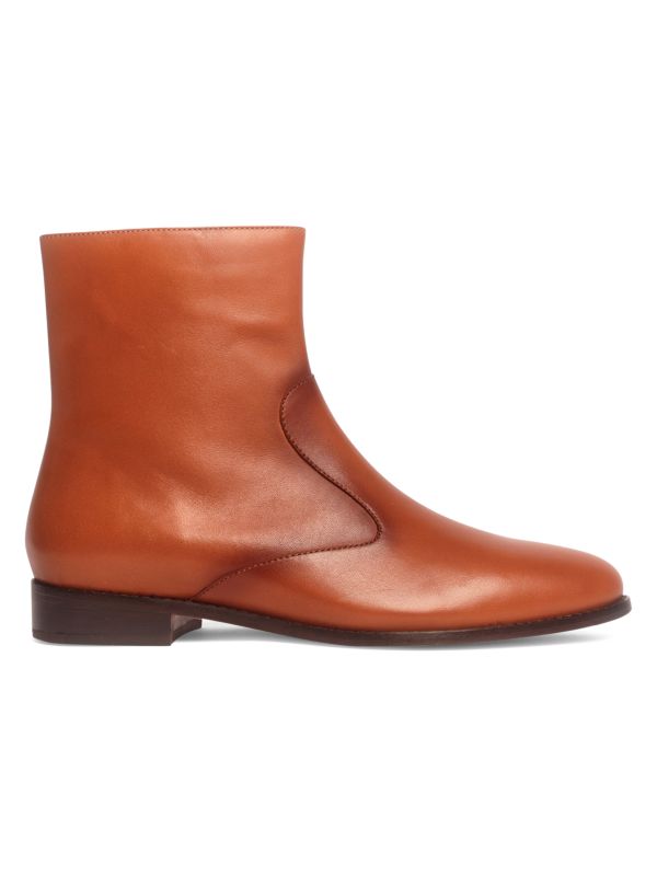 Anthony Veer Jadon Leather Zip Boots